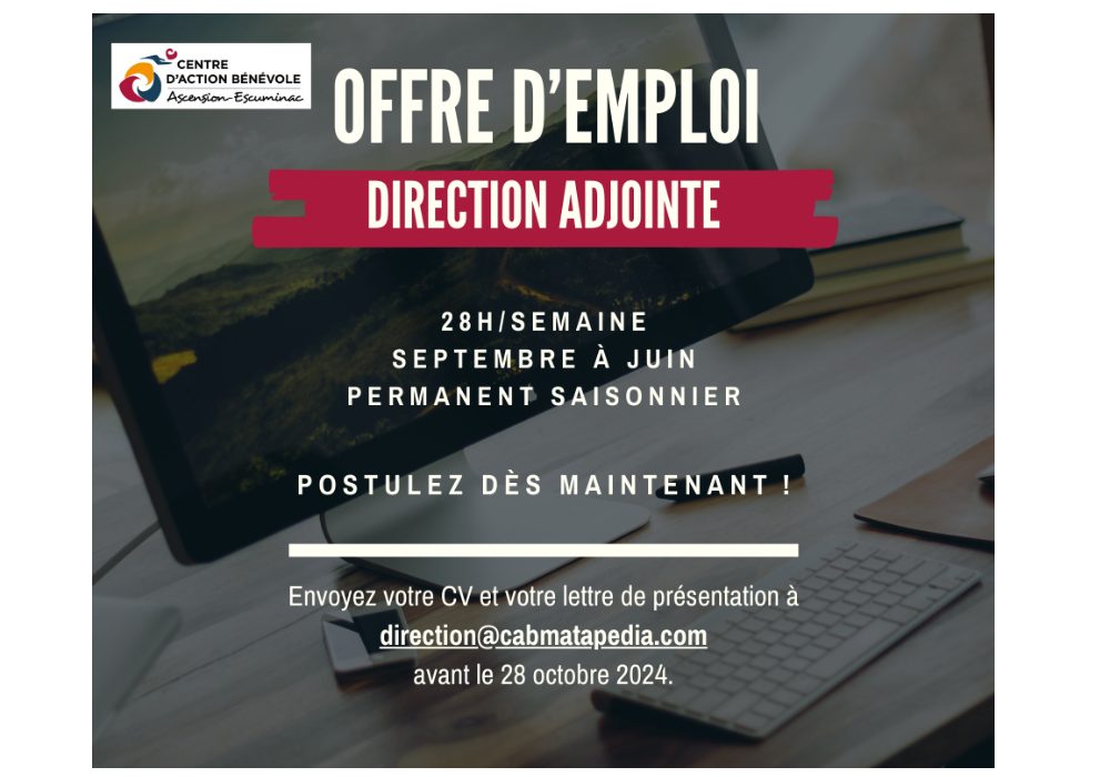 OFFRE D’EMPLOI